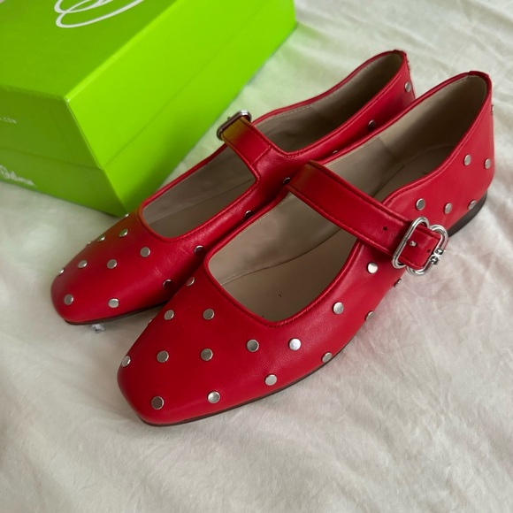 MICHAELA MARY JANE FLAT- STUDDED - Picture 2 of 7